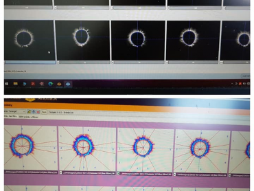 3. originální černobílé snímání a zpracované barevné snímání